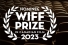 laurels surrounding text WIFF Prize