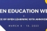 banner: open education week