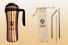 stainless steel travel mug and straw set