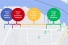 map showing stages of Sandwich Street enhancements