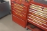red steel toolboxes