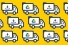 cartoon trucks transferring material from Google Drive to One Drive