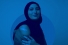 woman displaying vaccine bandage