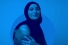 woman displaying vaccine site