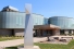 Exterior of the University's Welcome Centre.