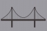 line drawing of bridge