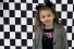 Eight-year-old Zoe Dudzianiec with bow in hair