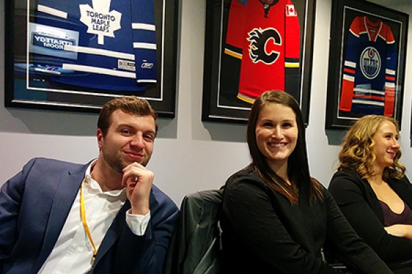 Spencer Riehl, Lauren Stirling and Jennifer Neilson