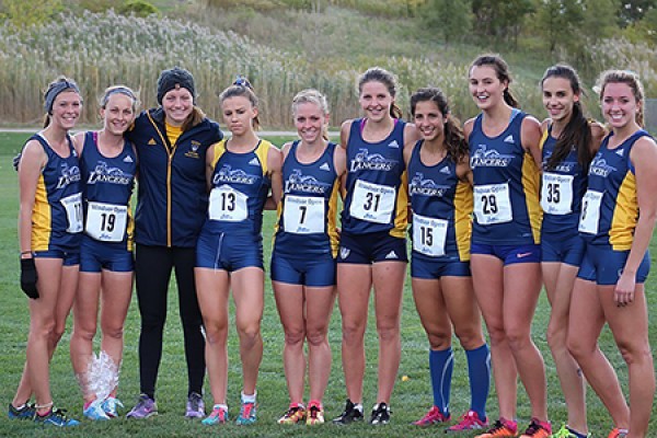 Lancer cross country runners