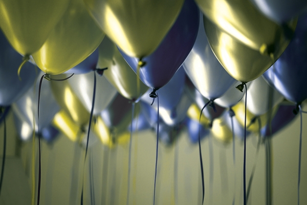 celebratory balloons