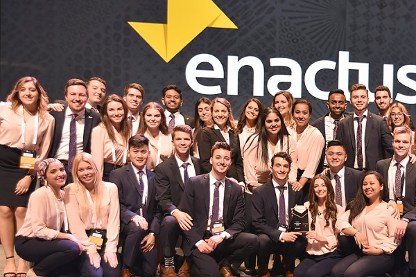 Windsor delegates to the national Enactus exposition