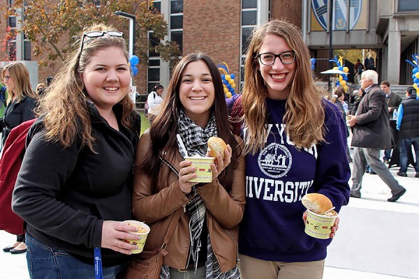 Kalie Dunlop-Klingbile, Lena Limoges, and Torrie Lane