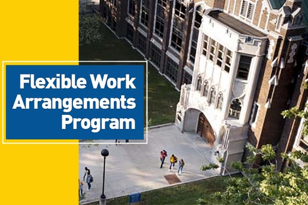 Flexible Work Arrangements Program over Dillon Hall