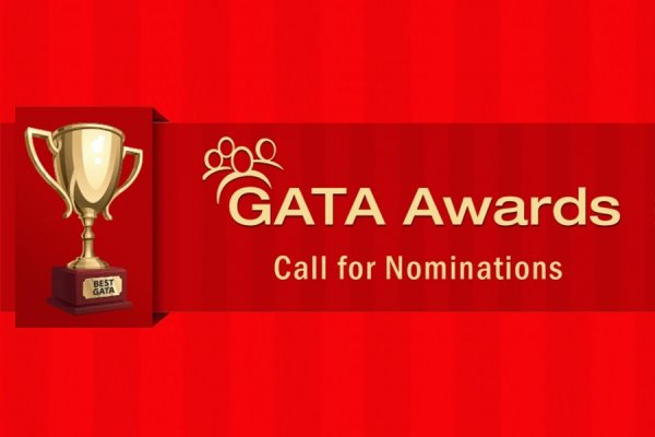 GATA awards trophy
