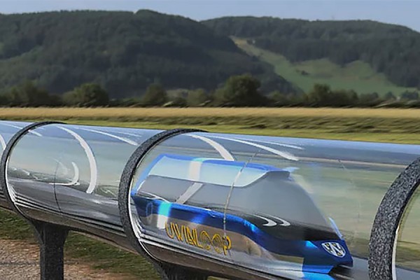 hyperloop concept drawing
