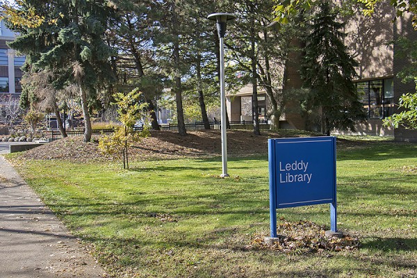 Leddy Library exterior