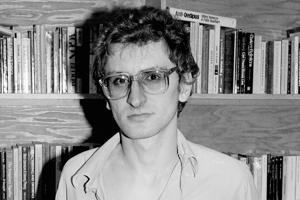 Lorenzo Buj in black-and-white photograph from 1980s