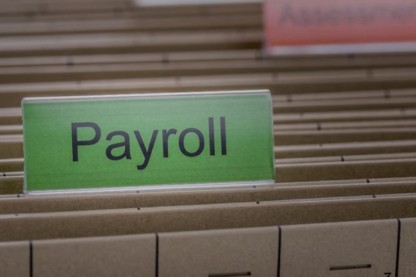 files labelled Payroll