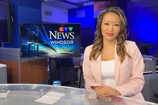 CTV News Windsor anchor and reporter Sijia Liu