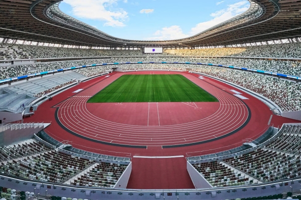 Olympic Stadium in Tokyo