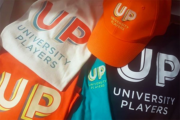 Apparel with University Players logo