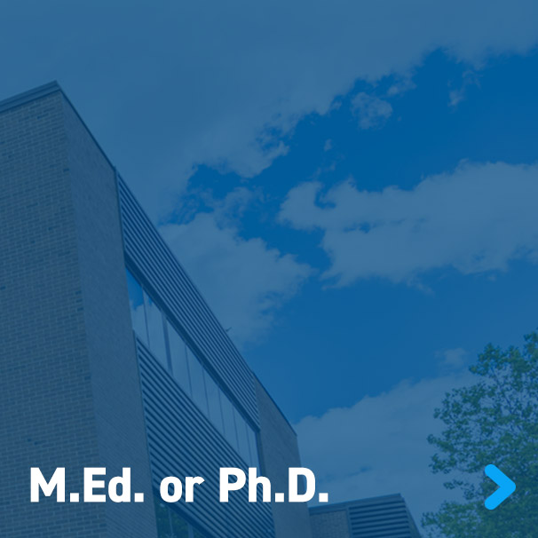 M.Ed. or Ph.D. Gridster Button