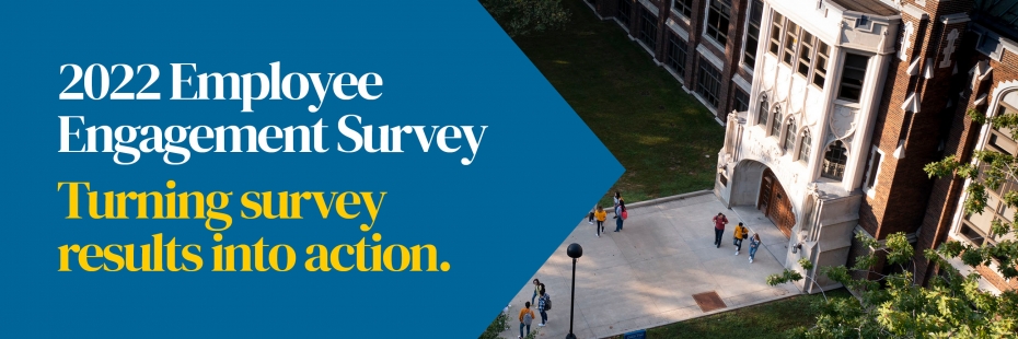 Dillon Hall image with heading 2022 Employee Engagement Survey - Turning survey results into action