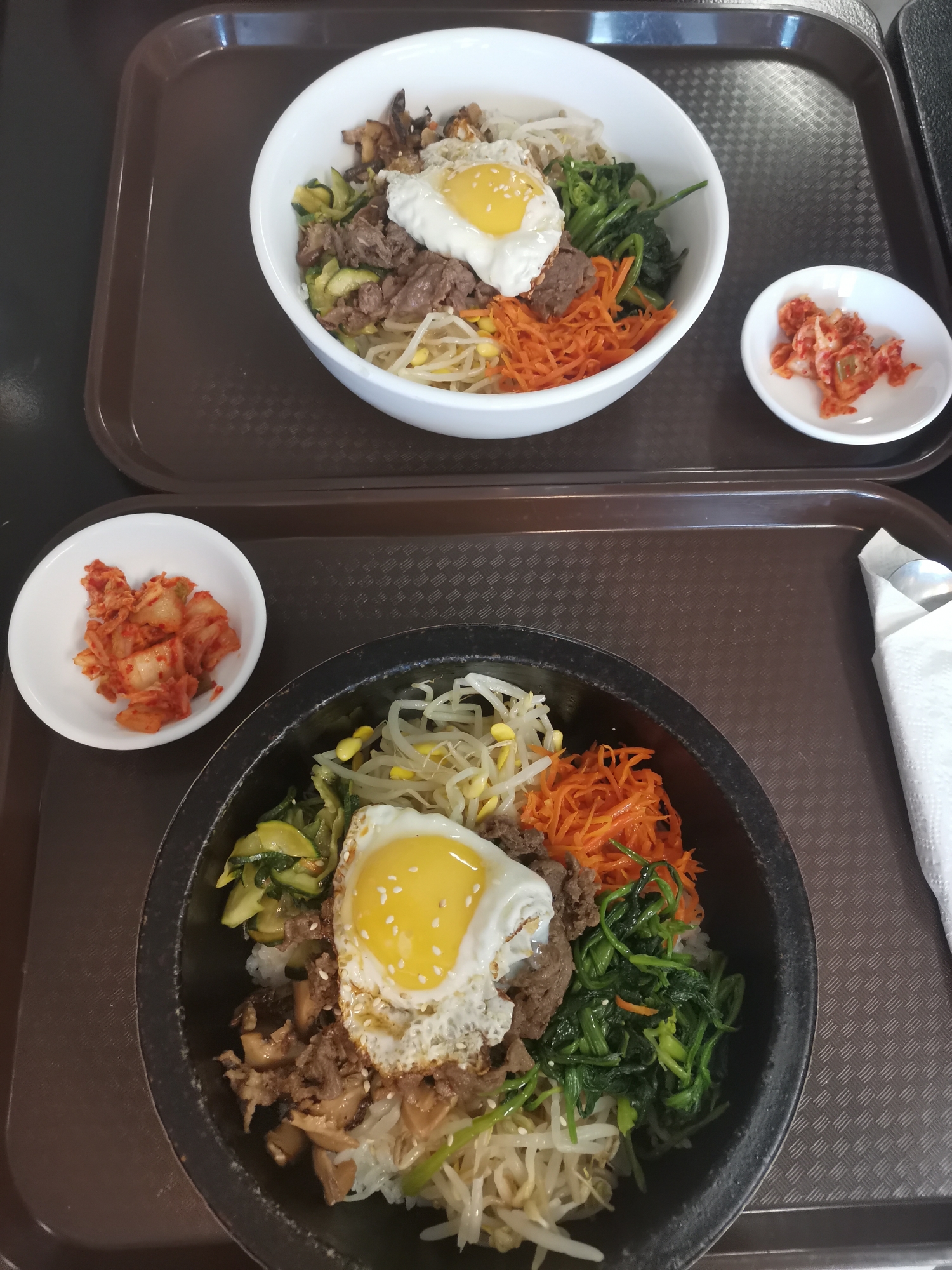 Korean dish called bibimbap