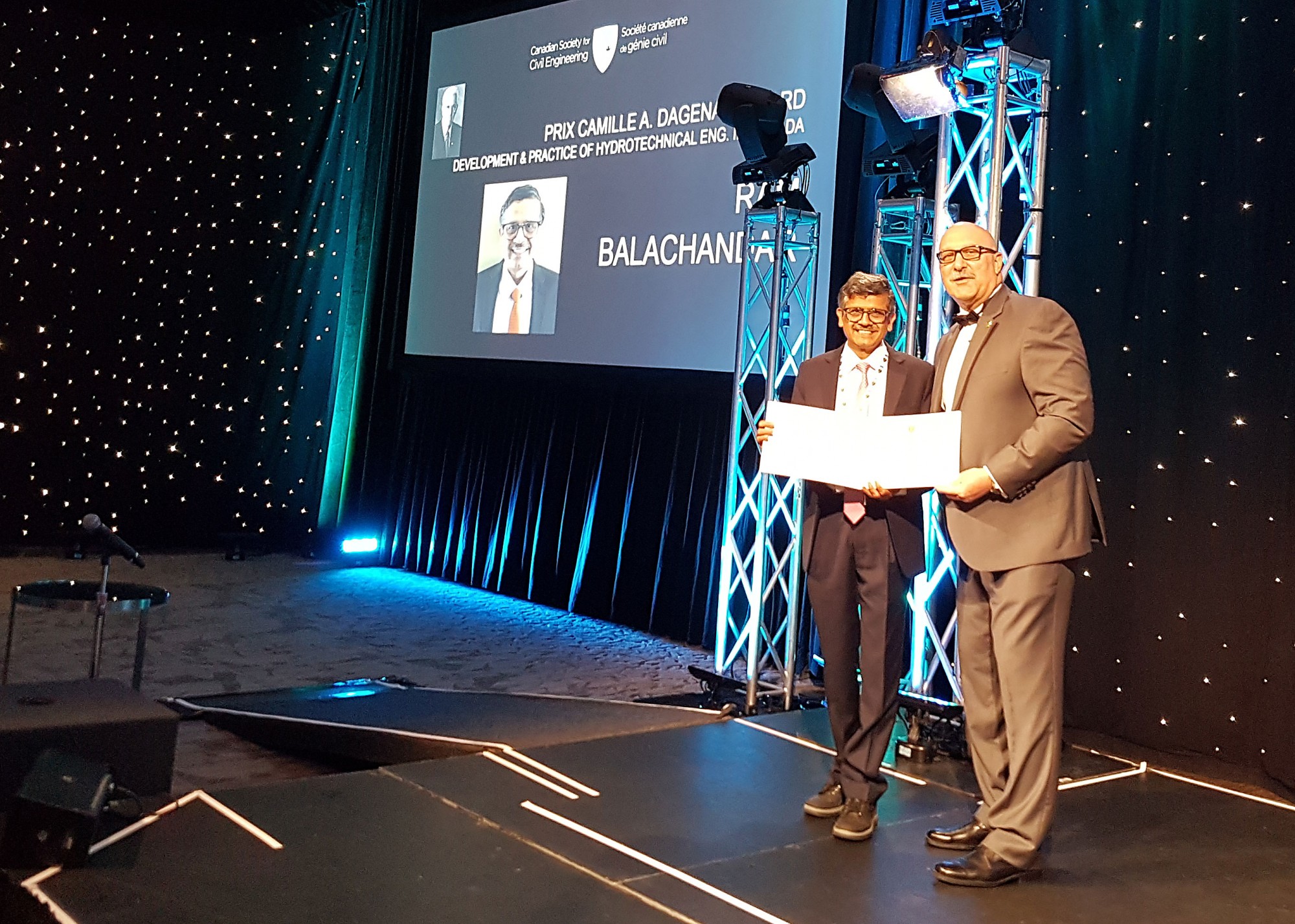 Dr. Ram Balachandar has been recognized for his “outstanding” contributions