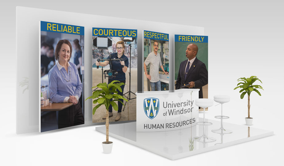 Human Resources booth