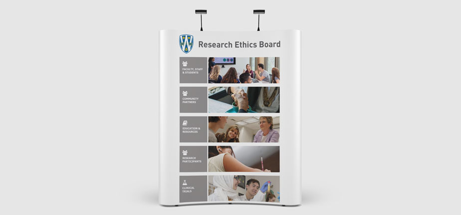 Research Ethics Board booth