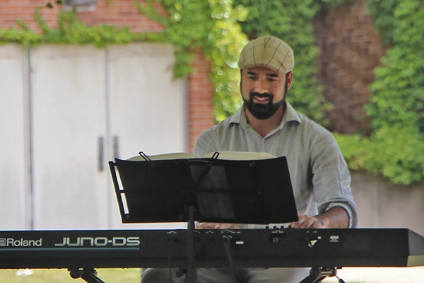 UWindsor music instructor and pianist Mike Karloff makes another appearance in the Jazz in the Park concert series Wednesday, Aug. 9.