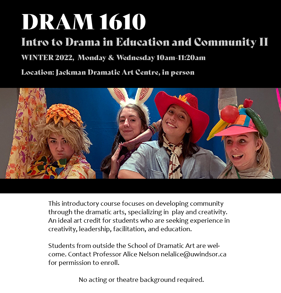 Intro to Drama in Education and Community II