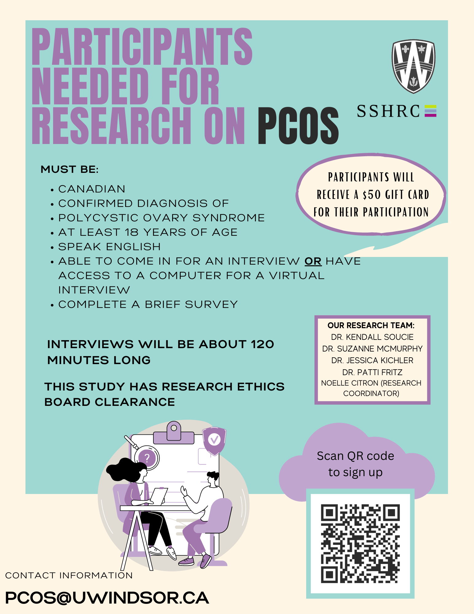 Participants needed for research on PCOS