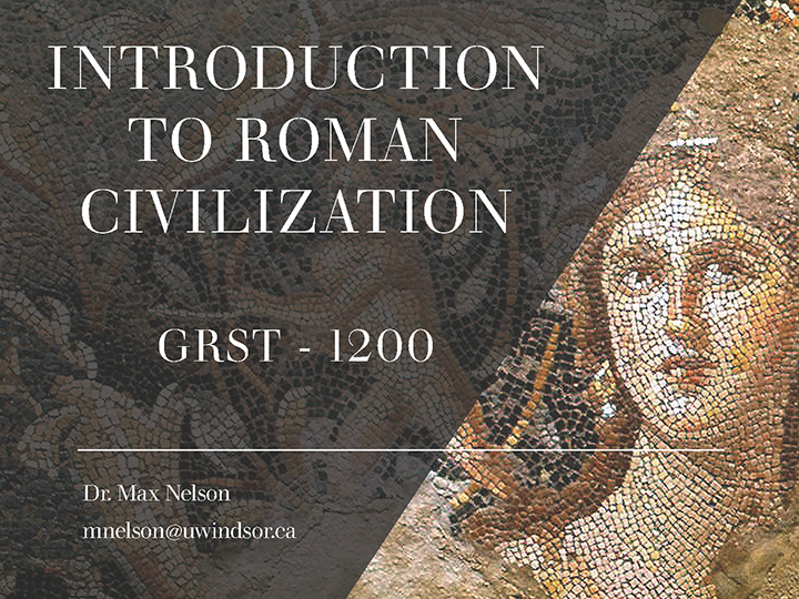 Introduction to Roman Civilization GRST 1200