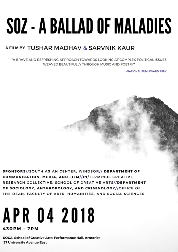 local poster for Feature Film: SOZ – A BALLAD OF MALADIES