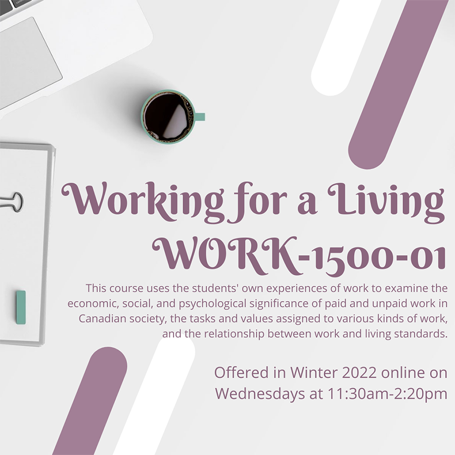 Working for a living