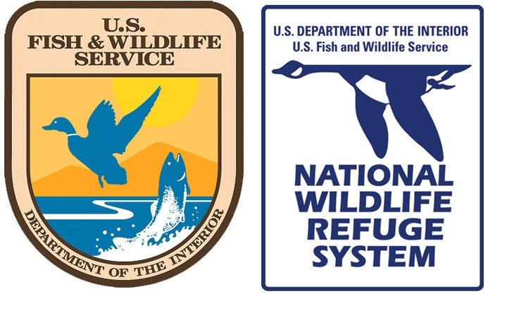 Logo for U.S. Fish and Wildlife Service and National Wildlife Refuge system