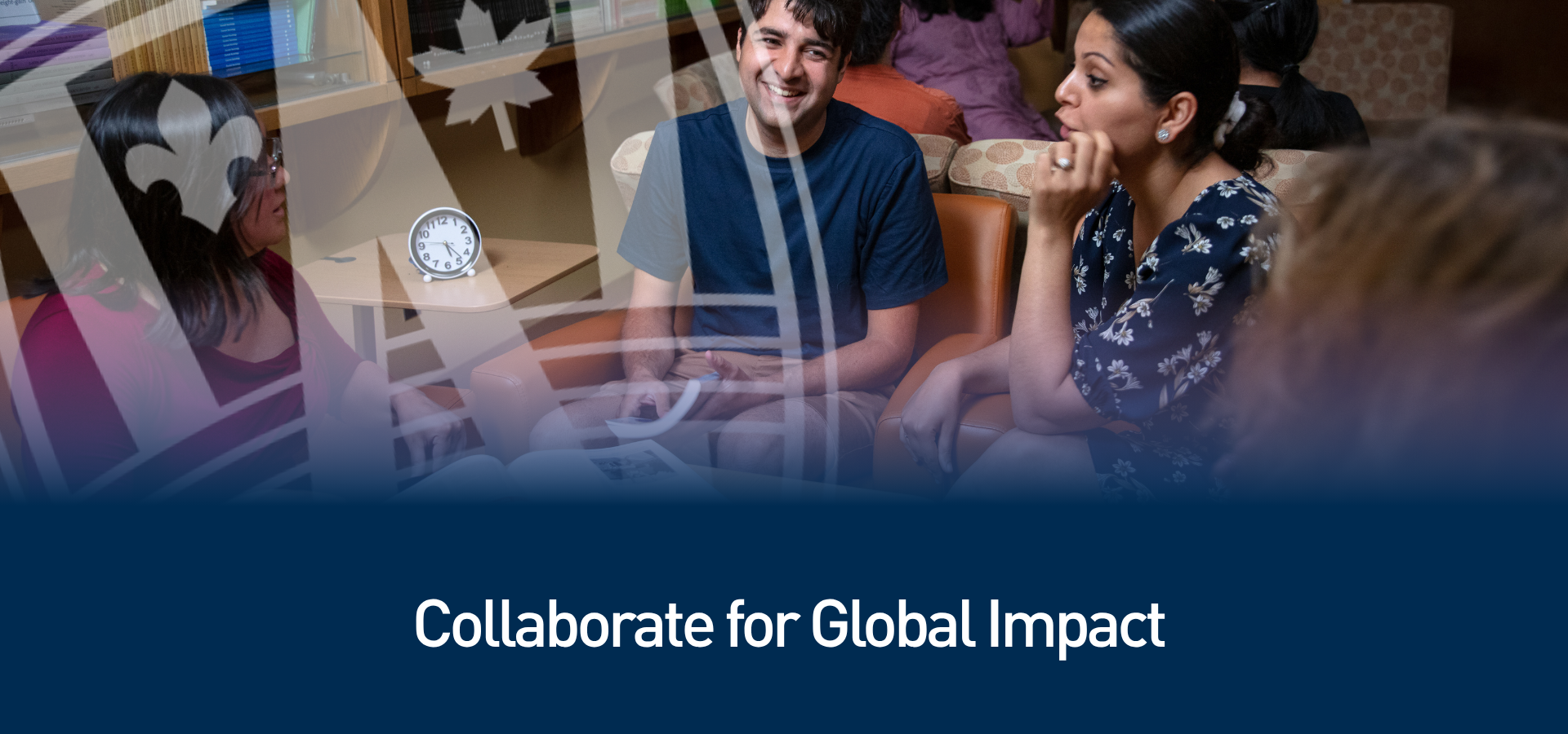 Group of people talking with each other