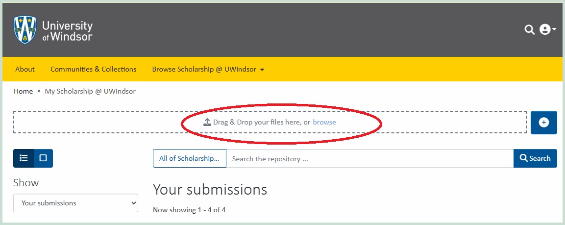 Login instructions - upload