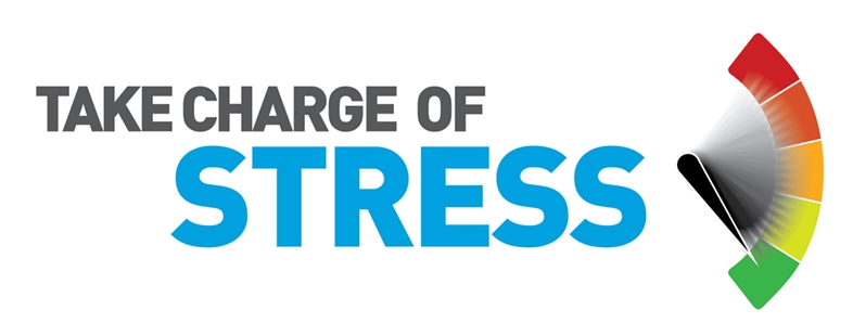 Take charge of stress campaign logo