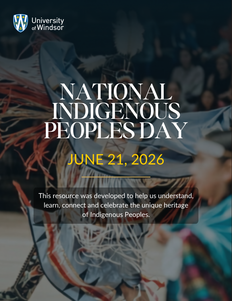 PDF Cover with Indigenous Person