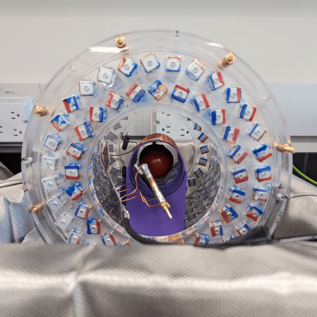 MRI machine used for agricultural research