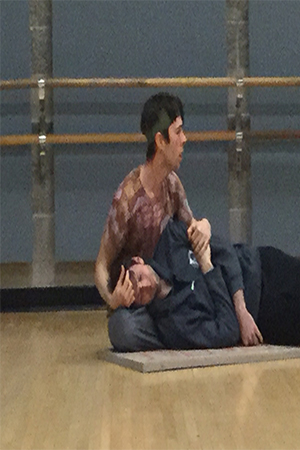 image of student taking part in exercise