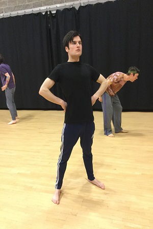 image of student taking part in exercise