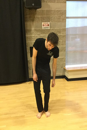 image of student taking part in exercise