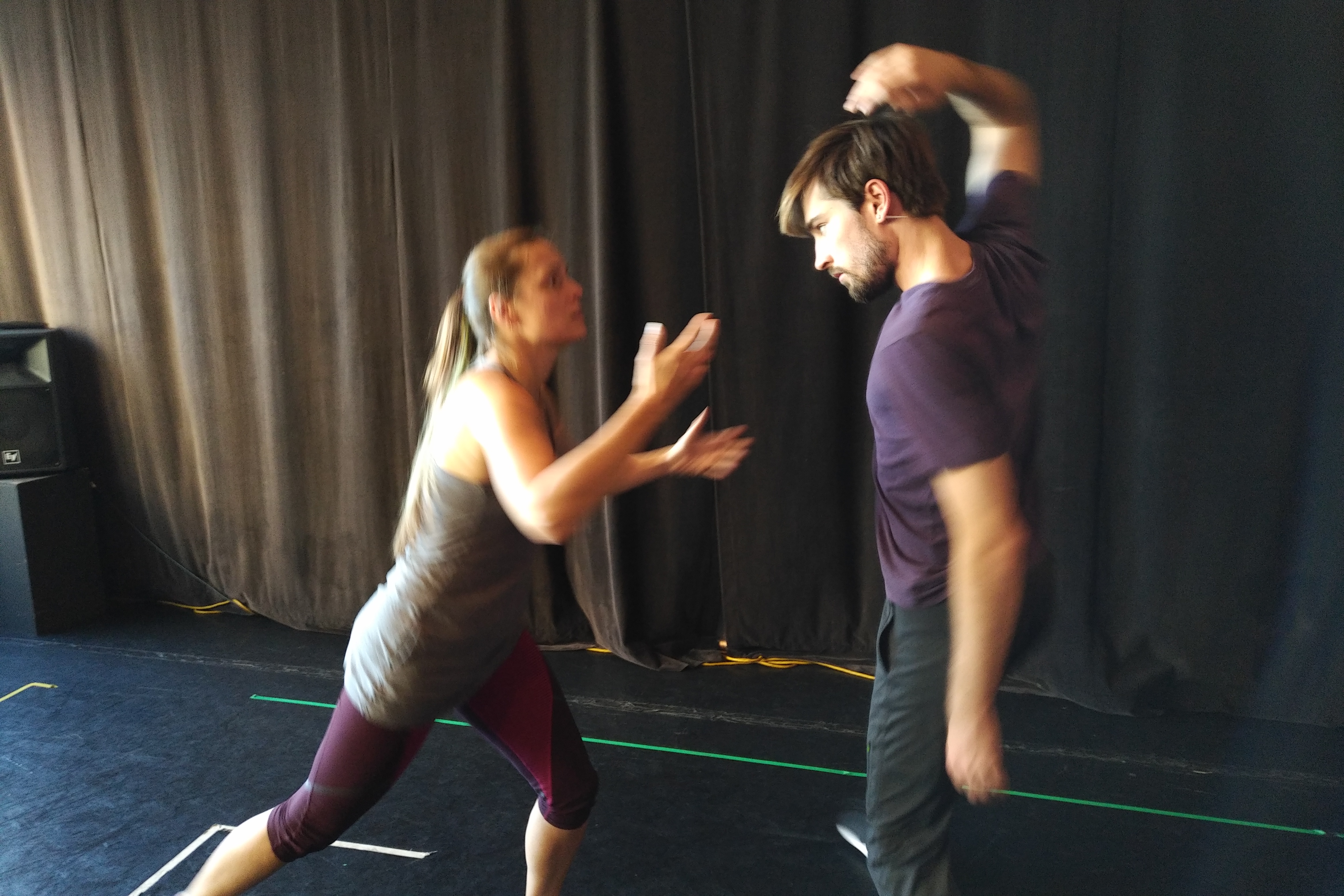 image of student taking part in exercise