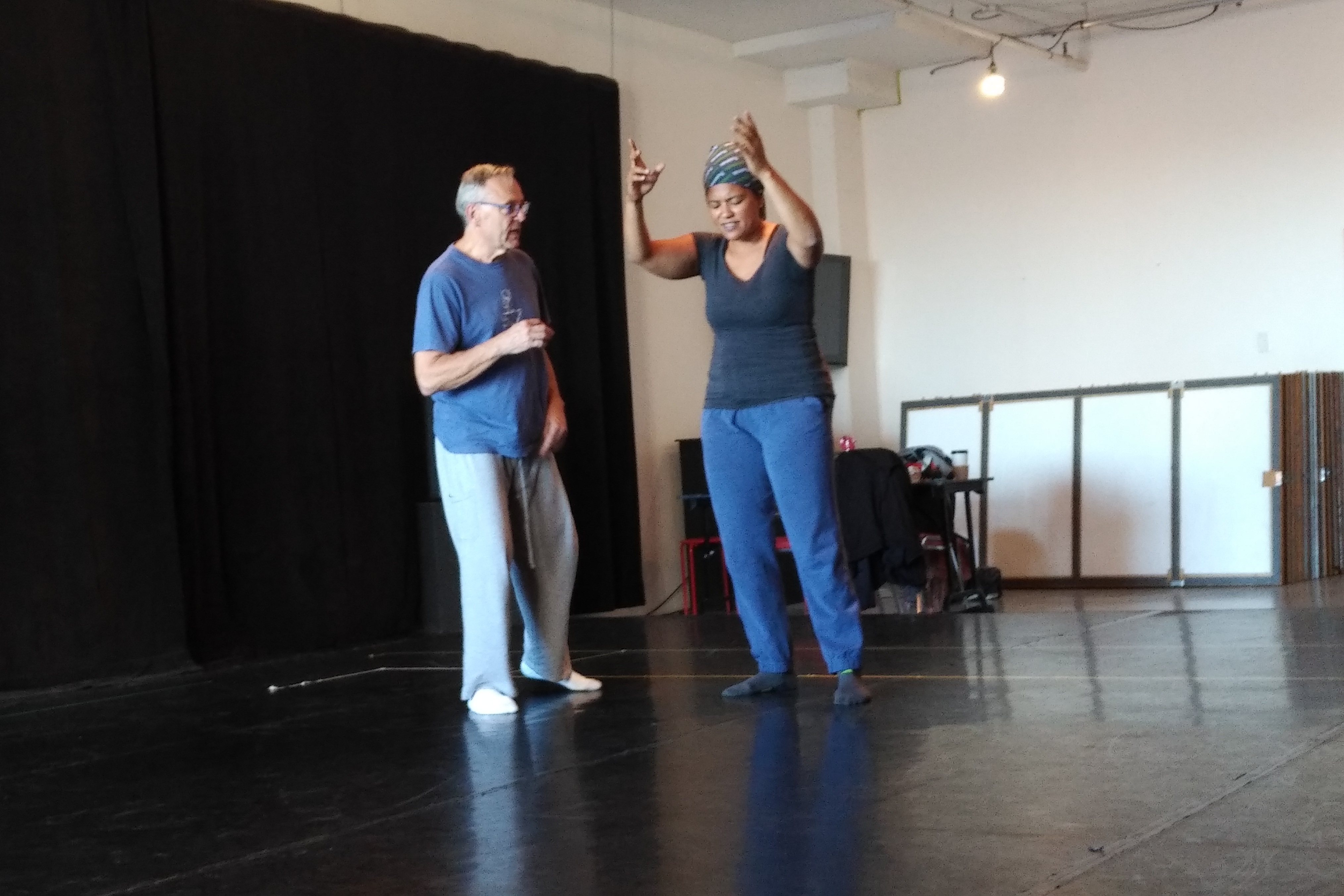 image of student taking part in exercise