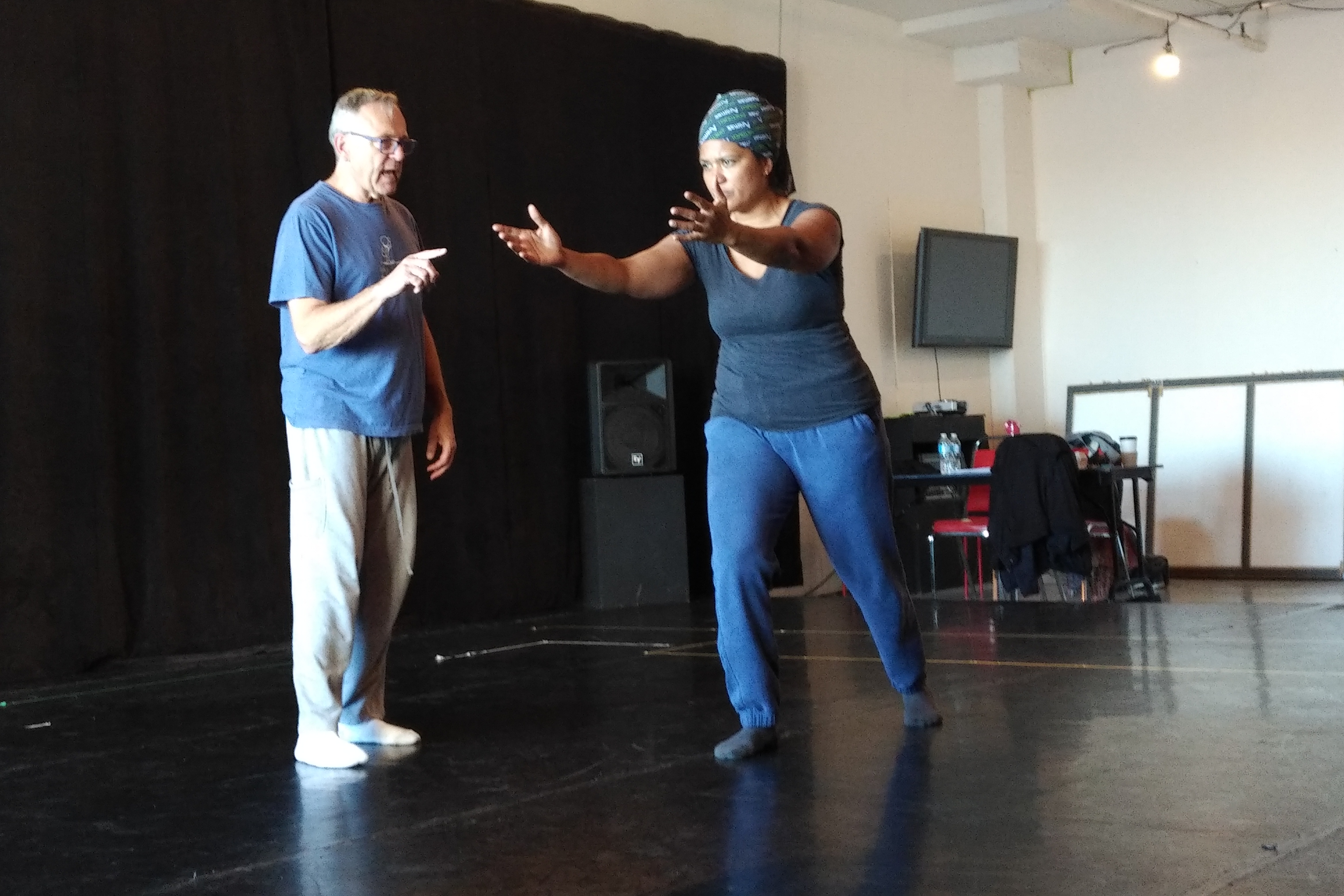 image of student taking part in exercise