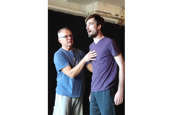 image of student taking part in exercise